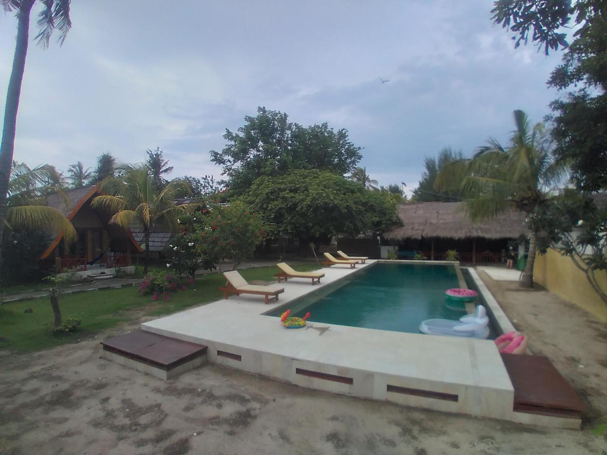 Gita Gili Bungalow Gili Air Exterior foto