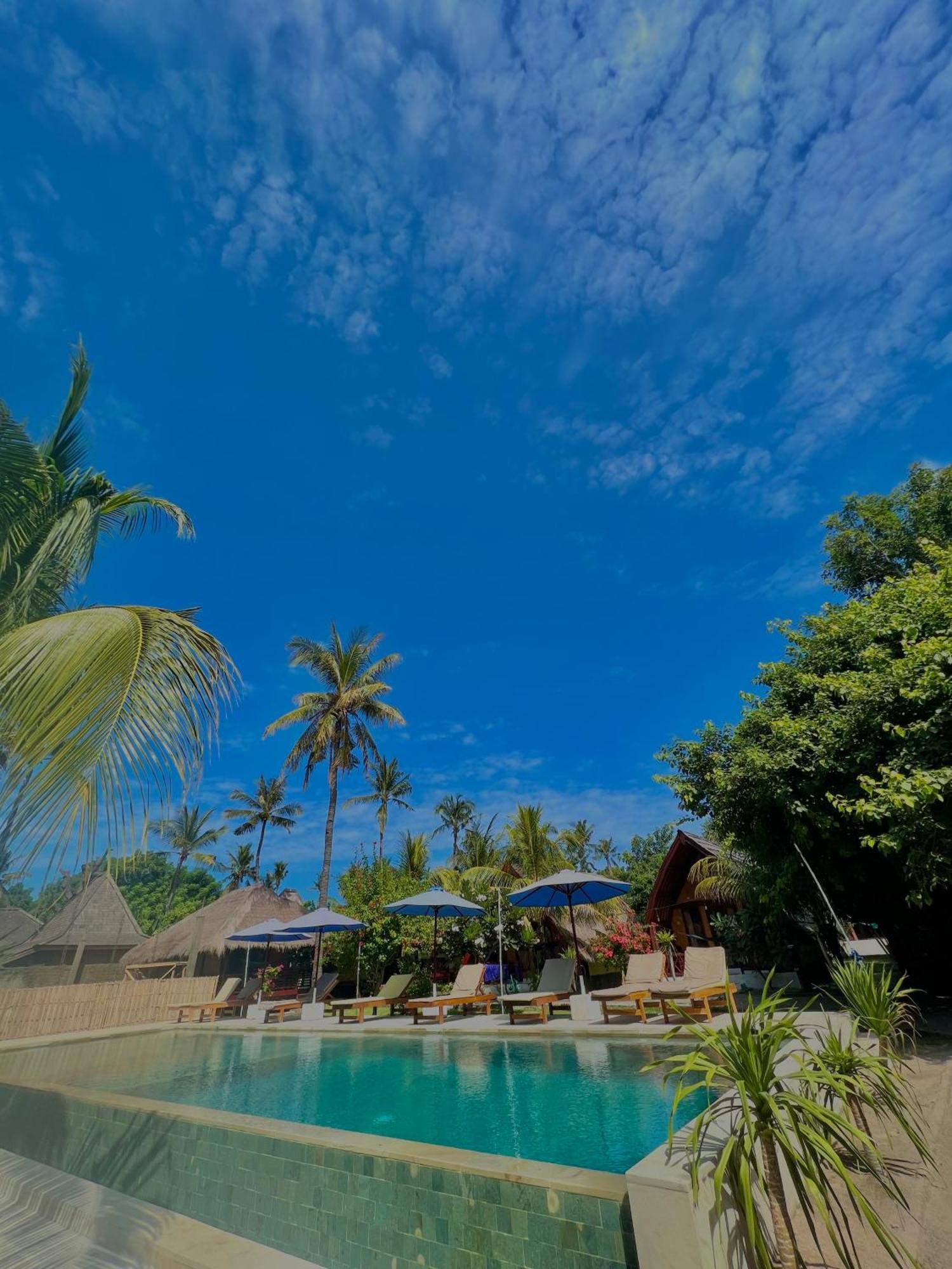 Gita Gili Bungalow Gili Air Exterior foto